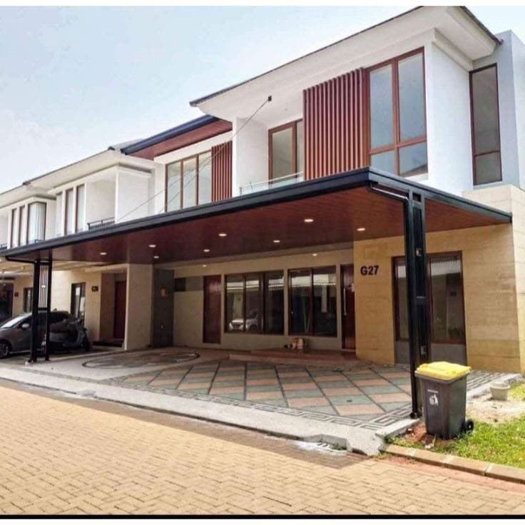 Kanopi Carport Rumah Dua Lantai